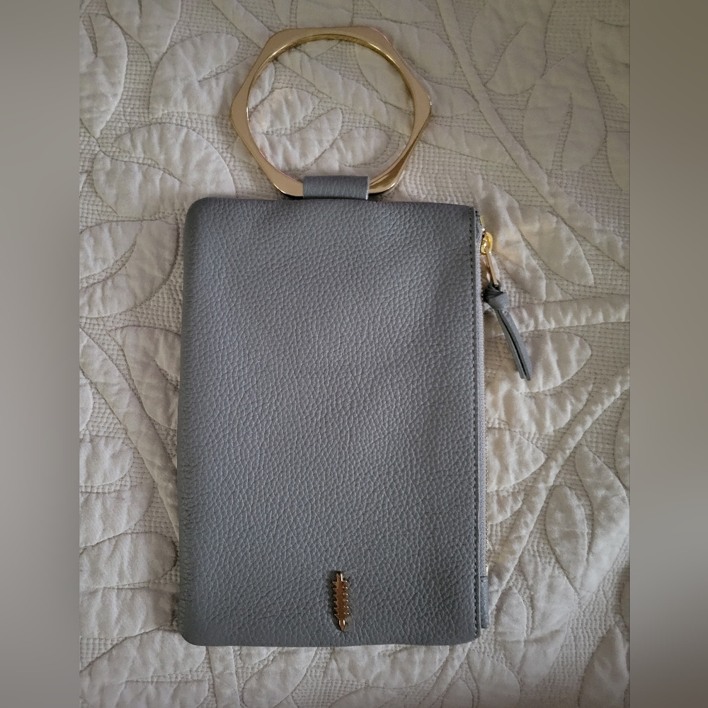 NWOT Thacker Nolita Clutch/Wristlet Gray